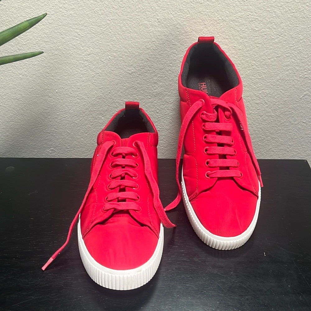 Hugo Boss Zero Tenn red 42 men’s 9 sneakers tennis shoes